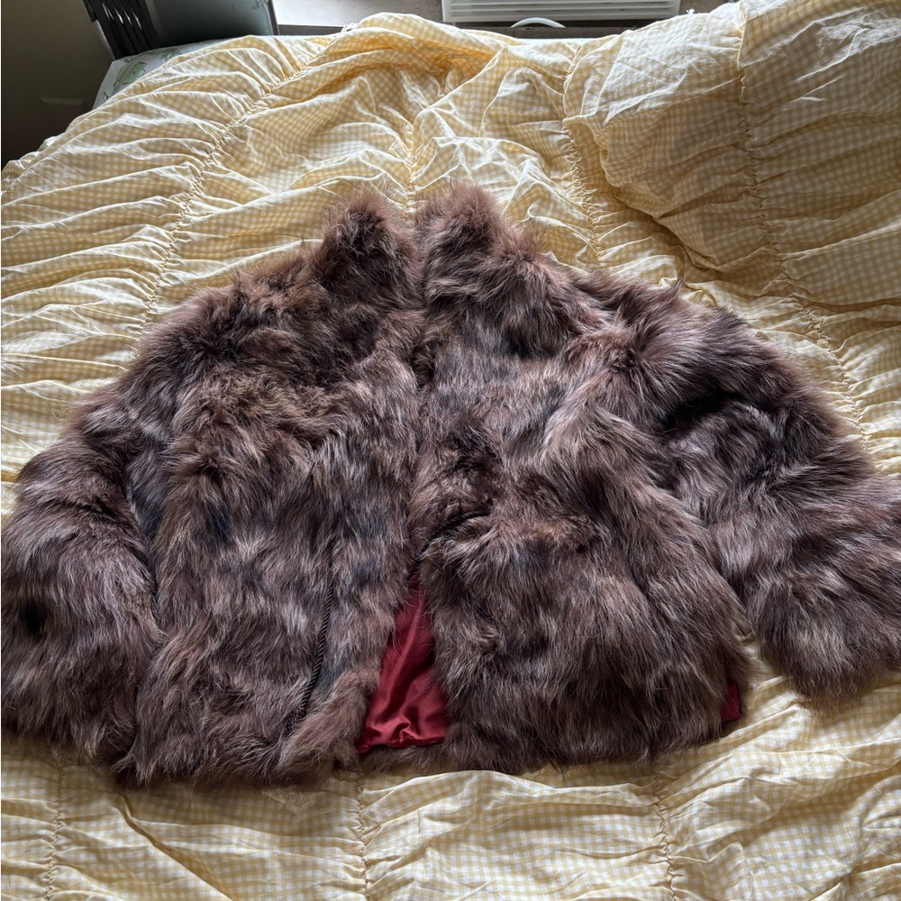 Luxurious Real Fur Coat Vintage